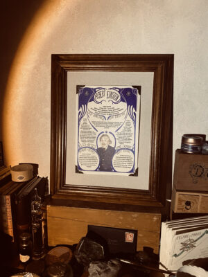 TIRAGE D'ILLUSTRATION - ALBERT EINSTEIN - A3