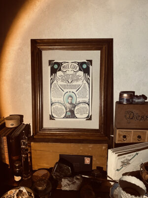 TIRAGE D'ILLUSTRATION - MARIE CURIE - A3