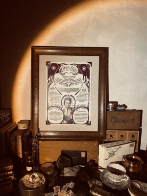 TIRAGE D'ILLUSTRATION - OLYMPE DE GOUGES - A3